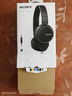 索尼（SONY） MDR-ZX110AP 头戴式有线耳机3.5mm接口 带麦可通话 学生网课英语学习办公 笔记本电脑手机适用 黑色 实拍图