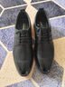 奥康（Aokang）皮鞋男英伦风男鞋系带商务正装鞋男士低帮鞋子 黑色39码 实拍图