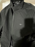 七匹狼夹克男休闲外套男装立领三防秋季纯色防风衣男式茄克衫商务轻正装 黑色-25新款三防不易皱1815款 XL (175) 实拍图