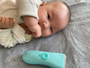 奥克斯（AUX） 婴儿理发器电动推剪宝宝电推子小孩剃光头剪头发器儿童剃头剪发器充电式全身水洗理发工具 茶青防水不伤头皮【含美发礼包】 实拍图