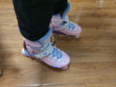 乐秀（ROADSHOW）轮滑鞋儿童溜冰滑冰鞋可调男女童专业轮滑鞋6-12岁初学RX1S滑轮鞋 全闪粉紫单鞋【送轮滑包大礼包】 L 大码(36-39适合8岁+) 实拍图