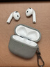 100W+热销】苹果无线蓝牙耳机AirPro4无线耳麦顶配主动降噪高音质超长续航半入耳式苹果华为安卓 【主动降噪版全功能pods4】送灰色皮质高端保护套 灵动岛弹窗+空间音頻+三真电量 实拍图