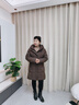CANDYPRINCE 妈妈羽绒服 老年人羽绒服女 中老年妈妈装50-60岁洋气冬季外套 58款/咖色 【中长款】 3XL / 建议-(体重121-135斤) 实拍图