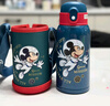 迪士尼（Disney）儿童保温杯吸管直饮杯316不锈钢大容量带杯套双盖水杯650ml米奇 实拍图