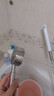 勤牛304不锈钢超强增压淋浴花洒家用喷淋喷头浴室全套装软管洗澡 银色不锈钢304增压花洒单头 实拍图