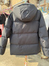 京东京造羽绒服男鸭绒加厚防寒工装面包服短款冬季外套衣服 黑色 3XL 实拍图