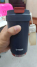 虎牌（TIGER）香港直邮智能显温陶瓷内胆复古咖啡杯便携办公室高颜值车载水杯子 深蓝色 430ml 实拍图