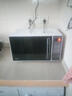 美的（Midea）家用微波炉 小型平板式高效速热20升 智能菜单 一键解冻杀菌除味  大平板底盘易清洁 宝宝辅食菜单 M2C 实拍图
