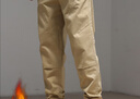 JEEP SPIRIT吉普工装裤男秋冬季运动束脚裤子男士休闲男裤 卡其色加绒 2XL 实拍图