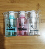 优家（UPLUS）旅行沐浴露洗手液分装瓶按压瓶100ml 3个 洗发乳液瓶空瓶 实拍图