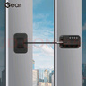 iGear 4位密码窗户限位器打孔免打孔安装轨道卡扣平开推拉锁纱窗冰箱抽屉家具柜子门防盗儿童安全锁 JL-202-B 实拍图