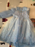 迪士尼艾莎女童公主裙连衣裙子女童秋装秋季2025新款新品生日元旦礼服裙 实拍图