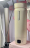 飞利浦 (PHILIPS)烧水杯便携式热水壶恒温杯电热水杯加热水杯烧水壶电热水壶保温杯加热杯三代AWP2778 0.42L 全新升级【恒温】烧水杯 杏色 实拍图