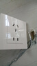 公牛公牛开关插座86型暗装一开五孔USB五孔16A墙壁面板单开双控家用白 正五孔 实拍图