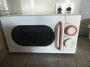 美的小滋味系列微波炉变频家用小型奶油风百搭复古转盘式一级能效低频轻音20L预制菜加热（M2H1） 实拍图