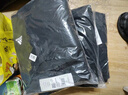 阿迪达斯卫衣男春季户外跑步运动套头衫防风保暖透气运动服 黑/白 XL  实拍图