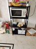 UOEN厨房多功能置物架家用落地多层储物柜微波炉收纳放锅用具货架子 实拍图