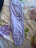 小马宝莉女童裤子秋冬款儿童加绒长裤女孩舒适保暖运动裤卫裤 紫 150 实拍图