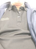 吉普（JEEP）长袖T恤男士秋冬季polo宽松休闲打底衫衣服男装 黑色加绒 2XL 实拍图