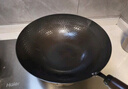 传世家徽（Muceski）炒锅铁锅无涂层炒菜锅精铁极铁平底不粘锅燃气电磁炉通用已开锅 32【无涂层极铁锅】+盖+铲 32cm 实拍图