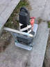 【全网爆款】钢板小推车拉货手推车搬运平板车便携拖车折叠手拉车 钢板70*45【4寸烽火轮】 实拍图