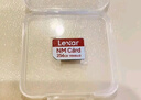 雷克沙（Lexar）128GB NM存储卡 华为手机平板内存卡 Mate/P系列适配 华为DFH定制版 （DESIGN FOR HUAWEI认证） 实拍图