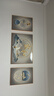 瑞尚（RUISHANG） 北欧客厅装饰画轻奢沙发背景墙挂画简约墙上壁画餐厅玄关墙画 家和万事兴E 左右50*70+中间100*70烤瓷镶钻 实拍图