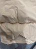 杰克·琼斯（JACK&JONES）25年男装四季打底T恤男T恤舒适男士短袖多色上衣纯色水洗不易走形 乳白色A05 XL 185 实拍图