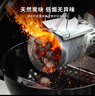 威焙（weber） 天然有机制炭易燃耐烤持久低烟烧烤工具 原装进口 烧烤碳果木炭 新款5KG进口烧烤炭 实拍图