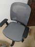 得力（deli）4900SP人体工学靠背电脑椅 舒适后仰办公椅 可升降舒棉坐垫 灰 实拍图