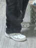CROCS卡骆驰洞洞鞋贝雅男鞋女鞋轻便耐磨一脚蹬拖鞋休闲鞋|10126 白-100 44 (280mm) 实拍图