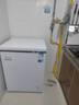 美的（Midea）143升冰柜低霜家用囤货小冷柜冷藏冷冻两用一级能效母乳小冰箱BD/BC-143KMD(E)家电国家补贴20% 实拍图