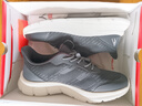 足力健老人鞋中老年轻便休闲散步鞋2431380J 男 黑色 43 实拍图