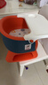 日康（rikang）宝宝餐椅 叫叫椅婴儿学坐椅多功能儿童吃饭餐桌 RK-X2009-2 橙色 实拍图