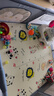 巧乐熊（Qiaolexiong）婴儿围栏地上宝宝爬爬垫围栏防护栏客厅儿童小孩游戏围栏防摔护栏 宝可企鹅灰【礼包+防撞升级】 150*180CM 实拍图