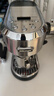 德龙（Delonghi）【政府补贴】咖啡机 半自动咖啡机 小型家用意式泵压式 手动自动奶泡一体系统 EC950.M 银色 实拍图