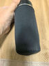 杯套保温杯保护套斜跨通用水杯套防摔隔热防烫玻璃杯袋子提绳简约 黑色中大号（6.5cm*18cm） 无规格 实拍图