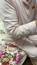 浪莎睡衣女秋冬季纯棉100%长袖长裤25年新款简约大码家居服套装可外穿 01N10512女 XL 实拍图