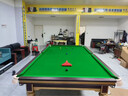 猎钢狼【包安装】斯诺克英式台球桌钢库商用标准型桌球台室内家用成人 320cm 6腿 木库 高配款 实拍图