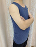 鸭鸭男士保暖衣背心男【羽绒蚕丝德绒无痕】280g坎肩10A抗菌内衣马甲 实拍图