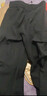 Homlean美式机能伞兵工装裤男秋冬加绒保暖阔腿休闲加厚长裤S6603黑色3XL 实拍图