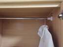 京东物流 伸缩杆免打孔晾衣杆阳台支撑晾衣柜挂衣杆卫生间浴帘杆 【加粗22管径】可伸缩50-80cm 实拍图