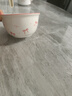 【天天低价】新款釉下彩陶瓷碗餐具套装少女心ins风陶瓷碗勺 蝴蝶结一碗一勺 实拍图