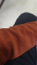迪卡侬（DECATHLON）保暖户外抓绒衣外套男女运动宽松秋摇粒绒外套冲锋衣内胆 男款-半拉链-橙红色 S 实拍图