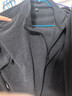 优衣库男装柔滑弹力摇粒绒半拉链套头衫/长袖25秋冬新款481184 08 深灰色 XL /180/108B 实拍图