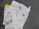 洁丽雅同款 A类纯棉婴儿口水巾6层纱超软方巾宝宝专用洗脸巾毛巾 花色随机25*25 3条 实拍图