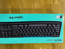 罗技（Logitech）MK275 键鼠套装 无线键鼠套装 办公键鼠套装 全尺寸 商务键鼠套装 带无线2.4G接收器 黑蓝色 实拍图