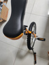 永彩独轮车儿童独轮车自行车成人独轮平衡车单轮车杂技车 黄色18寸+打气筒+停车架+适合1.4-1.65米 实拍图