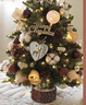 多美忆圣诞树套餐圣诞节装饰品金咖45cm客桌面家用办公室圣诞节氛围布置 实拍图