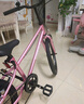 途锐达铝合金儿童自行车3-6-8岁女孩男孩脚踏车小孩学生单车16寸蔷薇粉 实拍图